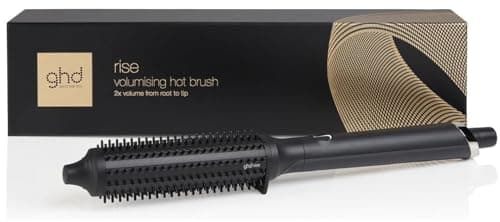 Image of ghd Rise Volumising Hot Brush, 2x More Volume, 5mm Hair Bristles, Universal Voltage, Tapered Barrel, 2.7m Cord