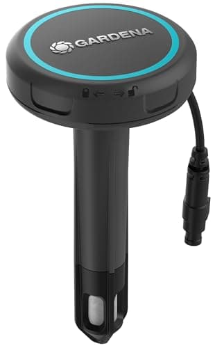 Image of Gardena Soil Moisture Sensor: Automatic irrigation, can be used directly on the lawn, 5 m long connection cable, can be extended with extension cable (01867-20)