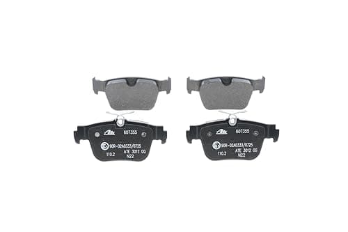 Image of ATE Brake pad set without wear warning indicator, excluding contact, 13.0460-7355.2