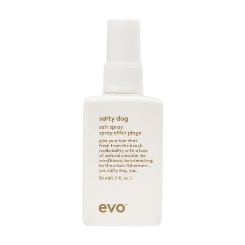 Image of Evo Salty Dog Sea Salt Spray - Hair Texture Styling Spray for Beach Waves & Volume with Matte Finish - 50 mL, Travel Size