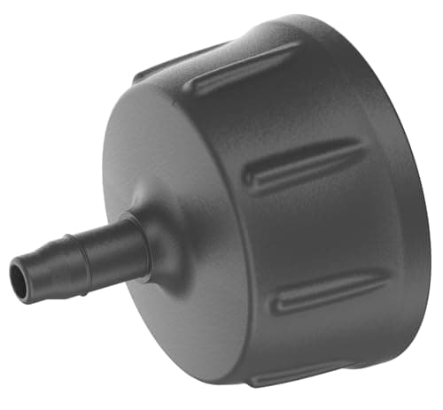 Image of Gardena Micro-Drip-System Tap Connector 4.6 mm (3/16 inch) – Thread 3/4 inch: Adapter for Easy Assembly on a tap (Thread 3/4 inch) (13224-20)