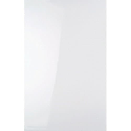 Image of The Cladding Store White Gloss 10mm Bathroom PVC Cladding Shower Ceiling Kitchen Wet Wall Panels Upvc Shower Splash Panels 1m Wide