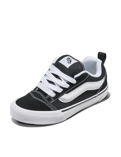 Image of Vans Knu Skool, Black/True White