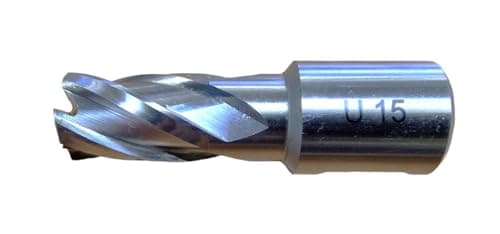 Image of 15mm Broaching Cutter For Magnetic Drill Universal Fitting Mag Drilling Bit Annular cutter 12-32mm Diameter x 25 mm Length HSS Rotabroach Type Annular Mag Drill Broach Hole Cutter for Steel