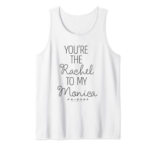 Image of Friends You're Rachel To My Monica Tank Top