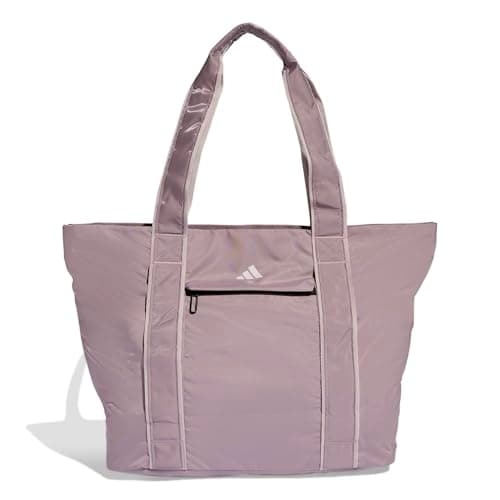Image of adidas Women's YOGA TOTE BAG, preloved fig/ice purple, One size