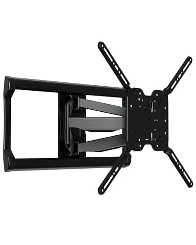 Image of SANUS Full Motion TV Wall Mount for TVs up to 90" - Premium Design Extends 24" with Fingertip Swivel and Tilt - Easy 20 Minute Install - OLF24