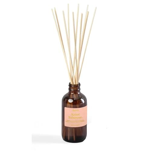 Image of Aery Aztec Tuberose Amber Fernweh Reed Diffuser - 100ml - Vegan & Cruelty-Free
