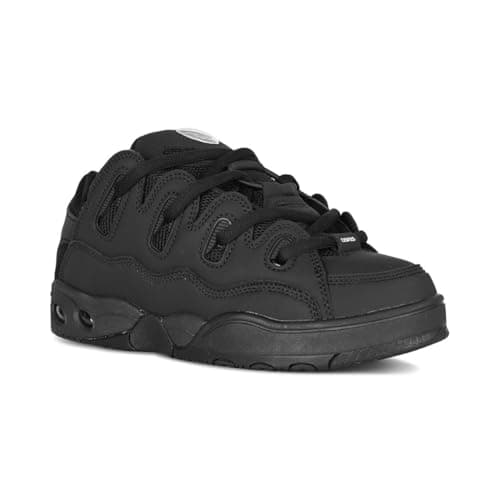 Image of Osiris Mens D3 Og Skate Trainers Black 9 UK