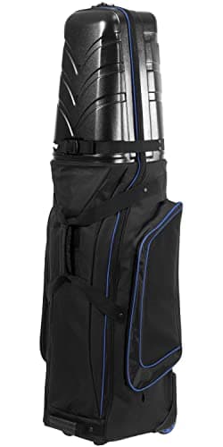 Image of Bagboy T-10 Hard Top Golf Travel Cover, Black/Royal Blue,