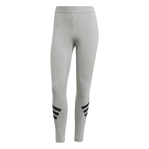 Image of adidas Women's Future Icons Three Stripes Legging, Medium Grey Heather, XL