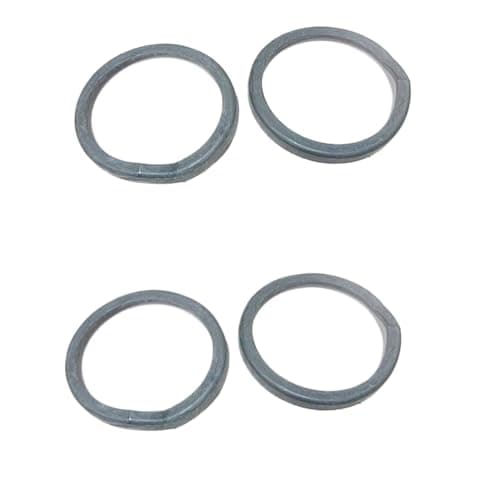 Image of Rear Suspension Shock Absorber Lower Rubber Seal Compatible With 323 Protege 1995 2005 BJ Premacy CP Haima 3 2011 2015(4 pcs)
