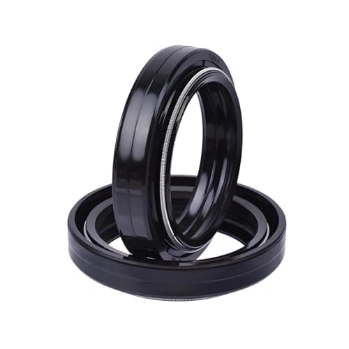 Image of Motorcycle Motorbike Front Fork Damper Oil Seal and Dust Seal Kit 41mm x 54mm x 11mm Fit for GSX750F GSXR750 Rubber Material Bl k Color+joint spi 41x54x11,+joint spi 41x54x11+motorcycle front fork da