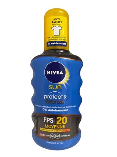 Image of Nivea Protect and Bronze Oil Spray SPF 20, 200 g