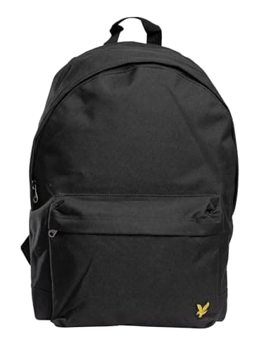 Image of Lyle & Scott Men's Logo Backpack, Jet Black, One Size