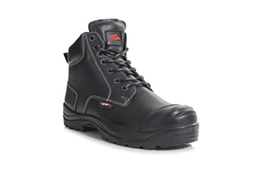 Image of Perf PB10C DDR S3 SRC Safety Derby Boot C/W Cap, Black, 6 UK (39 EU)