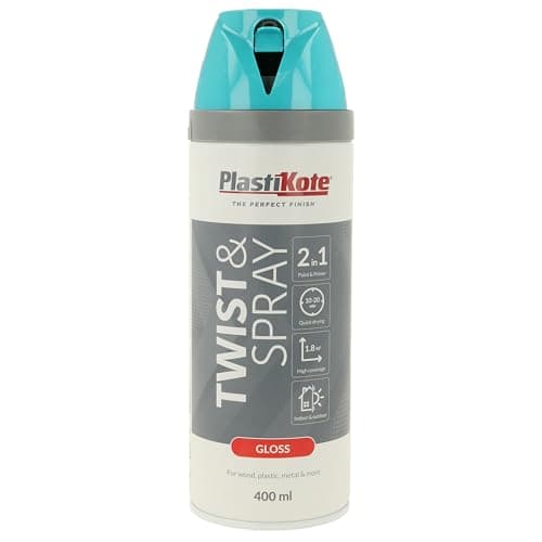 Image of Plasti-kote 21117 400ml Premium Spray Paint Gloss - Exotic Sea