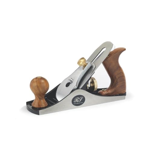 Image of Robert Sorby Select Carpenters Smoothing Plane No.4 Cast Iron Body High Carbon Steel Blade Precision Woodworking Plane