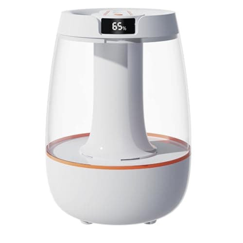 Image of Valtreecho 3L Humidifier for Bedroom, Ultra-Quiet Cool Mist Humidifier 20dB with Night Light Humidifiers, Waterless Auto Shut-Off, and Large Tank for Home, Nursery, Office