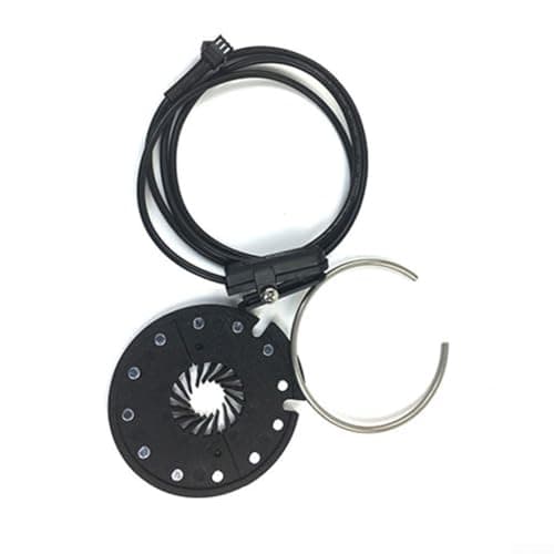 Image of Wenyouya KT-D12L 12 Magnet Electric Bicycle Pedal Assist Sensor Cadence Speed Split Disk PAS Kit, For E-Bike Left Side Bottom Bracket, Easy Installation LED Indicator(SM connector)