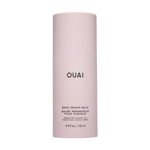 Image of OUAI Bond Repair Balm - Hair Repair Treatment for Damaged Hair, Split Ends + Breakage - 3 Minute In-Shower Bond Builder for Colour-Treated Hair - Melrose Place Scent - 142ml