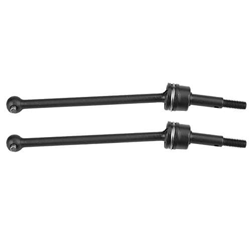 Image of Dioche Ftx Zorro Front Cvd Driveshafts Jlb Parts Drive Shaft Upgrade Metal 1Pair Front Rear Universal Drive Shaft Cvd For Himoto 1 10 Remote Control Car (Black) (33204BL black)