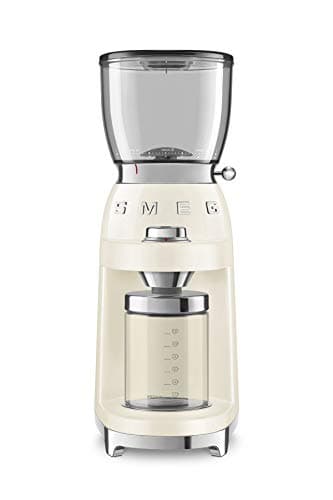 Image of Electric Coffee Grinder with a Power of 150 W from Smeg CGF01CREU - Cream