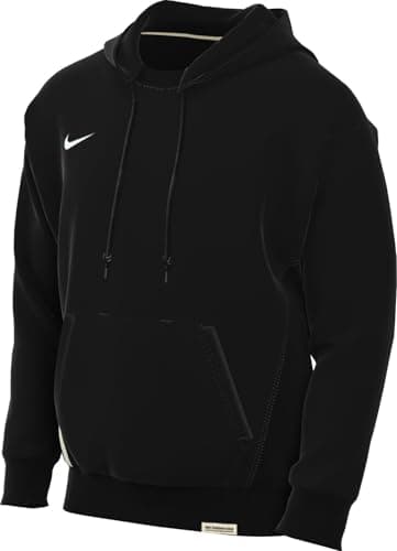 Image of Nike FD7734-010 M NK DF SI PO HOODIE Sweatshirt Men's BLACK/WHITE Size XL