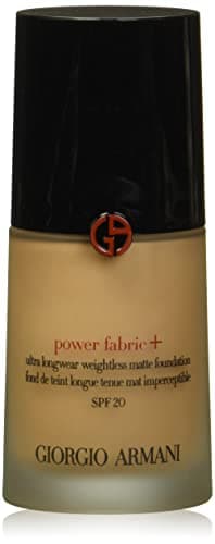 Image of Giorgio Armani Power Fabric Plus Longwear Weightless Matte Foundation SPF 20-6.5 For Women 1 oz Foundation