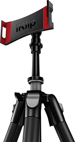 Image of IK Multimedia iKlip 3 Video - Tripod Holder for iPad and Tablets, Ball Joint, Tripod Holder for Camera, Monopod or Other Supports