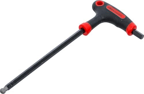 Image of BGS Diy 7882-7 | T-Handle L-Type Wrench | internal Hexagon / internal Hexagon with Ball Head | 7 mm