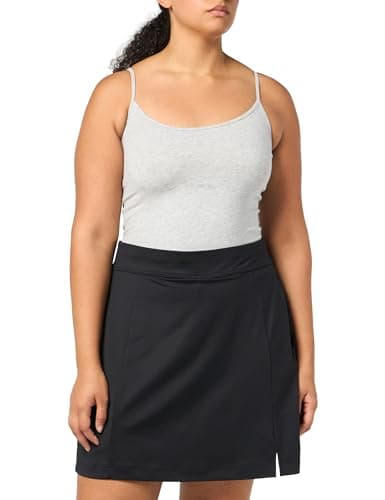 Image of Callaway Women's 17" Opti-Dri Solid Golf Skort with Stretch Fabric and TrueSculpt Slimming Technology, Caviar Black, XXL