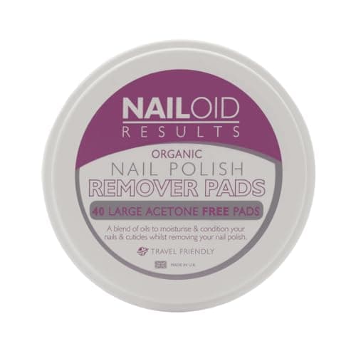 Image of Nailoid Acetone Free Nail Polish Remover Pads 40's