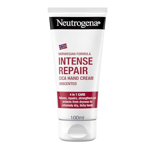 Image of Neutrogena Norwegian Formula Intense Repair Unscented Hand Cream (1 x 100ml), With Glycerin and Panthenol, Helps Protect Very Dry Hands for Instant Relief with Long Lasting Care