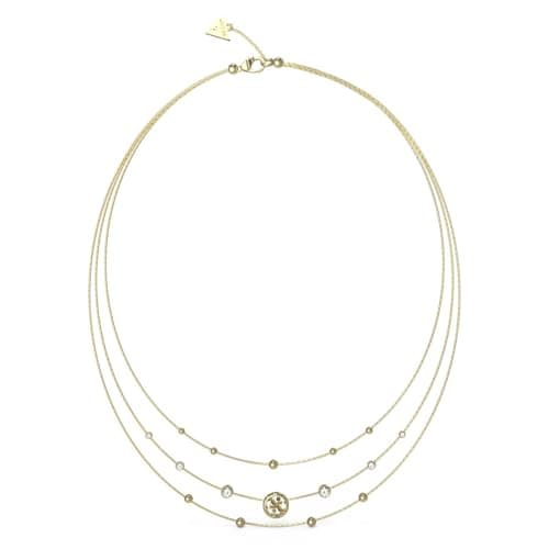 Image of GUESS Necklace Jewellery JUBN03376JWYGT-U Brand, Estándar, Metal, No Gemstone