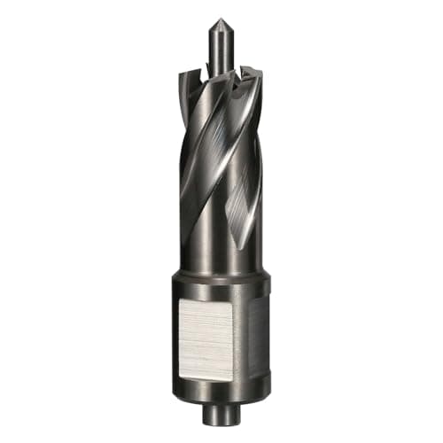 Image of Vearter 16mm HSS Annular Cutter, 19.05mm Weldon Shank, Mag Drill Bit with Pilot Pin for Steel Plate, Aluminum, Brass, Cast iron, Stainless Steel