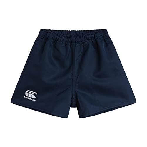 Image of Canterbury Of New Zealand Boys Rugby Professional Polyester Shorts-Navy, Size 8, 8, E723406-989