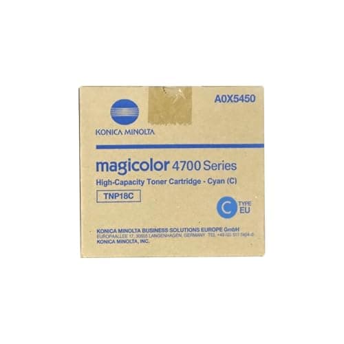 Image of Konica Minolta - Toner cartridge - high capacity - 1 x cyan - 6000 pages