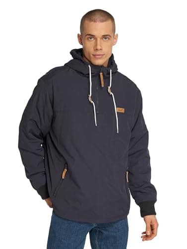Image of Brandit Luke Windbreaker, color: navy, size: S
