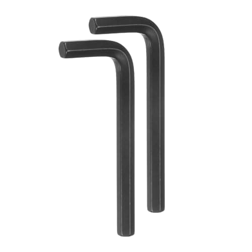 Image of sourcing map 2pcs Hex Key Wrench 5/16" L-Shape Hexagon SAE Wrenches Chrome Vanadium Steel Repairing Tool for Home Repair, Black