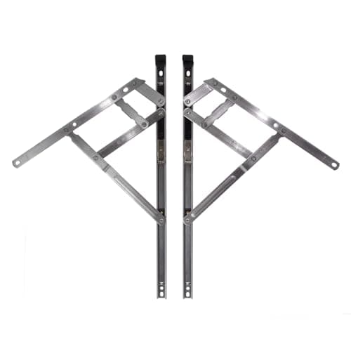 Image of Yale Defender Friction Hinges UPVC Window Securistyle Easy Clean & Egress Opening Vent Stay (16" x 13mm (Stack Height))