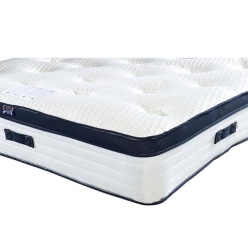 Image of Rebound Coil Spring Memory Mattress Pillow-Top with Luxurious Memory Foam, Medium Tension Mattress with a supersoft Cashmere cover (Small Double 120cm x 190cm)