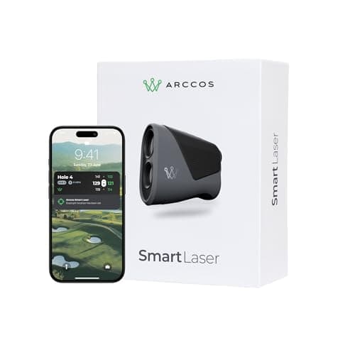 Image of Arccos Smart Laser Rangefinder with Slope & Wind – Golf AI-Powered “Plays Like” Distances, AI Strategy & Green Maps, Tournament Legal Toggle