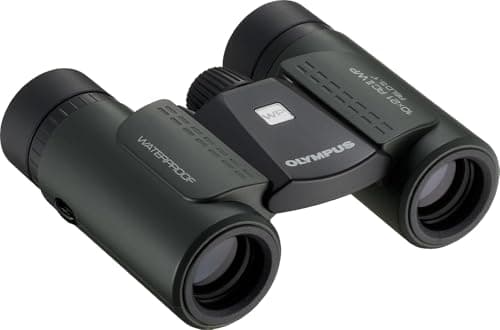 Image of Olympus 10x21 RC II WP Binoculars – Ultra-Compact, Waterproof, Lightweight, BaK-4 Prisms, Multi-Coated Lenses, 10x Magnification for Outdoor Adventure, Birdwatching, Travel