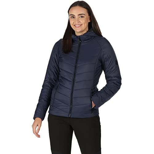 Image of Regatta Women's Voltera Loft Iii Baffled Quilted Jackets, Navy, 8 UK
