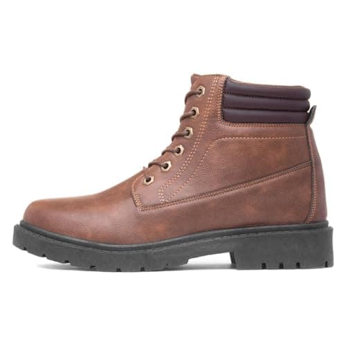 Image of Urban Territory Bill Mens Tan Lace Up Boot - Size 6 UK - Brown