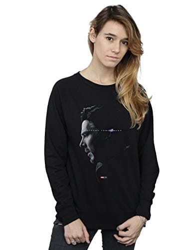 Image of Marvel Women's Avengers Endgame Avenge The Fallen Doctor Strange Sweatshirt Black X-Large