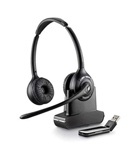 Image of Plantronics Savi W420A Binaural Over Head DECT Headset