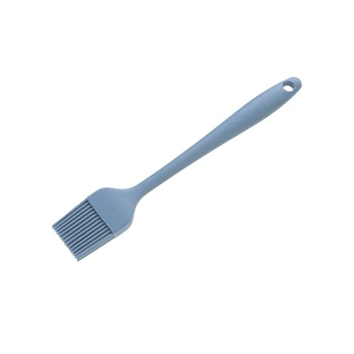 Image of Wiltshire Mini Silicone Pastry Brush, Basting & Glazing Brush, Silicone Bristles, Heat-Resistant Utensil, Non-Stick, Non-Scratch, Petrol Blue, 20.8x3.3x1cm