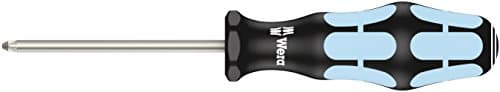 Image of Wera 3355 PZ Kraftform Stainless Steel Lasertip Pozidriv screwdriver, PZ 1x80mm, 05032031001